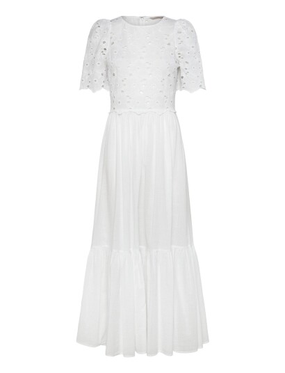 by Ti Mo Broderie Anglaise Maxi Dress White XL