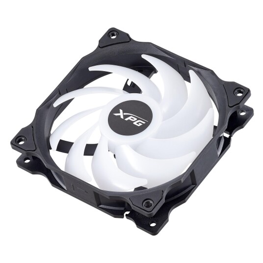 ADATA XPG VENTO 120 ARGB 120mm RGB Vifter 3-Pack Svart ADATA XPG VENTO 120 ARGB 120mm RGB Vifter 3-Pack Svart