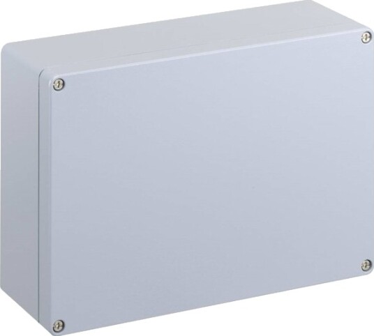 Spelsberg AL 3323 11 15001601 330 × 230 × 111 mm Aluminium Pulverlakkert Grå Spelsberg AL 3323 11 15001601 330 × 230 × 111 mm Aluminium Pulverlakkert Grå