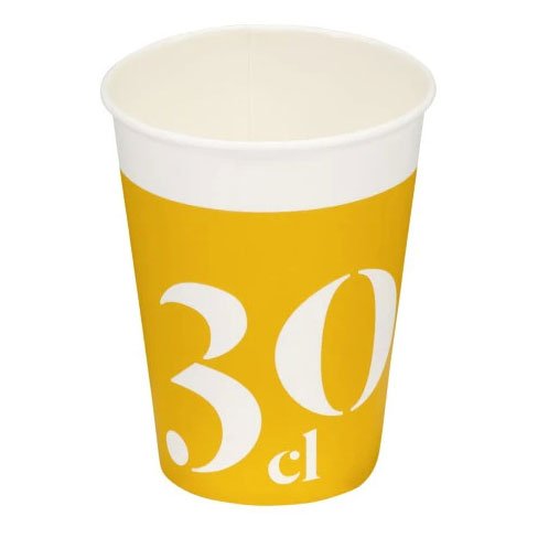 Papirølglass 30 cl 50 pakk Papirølglass 30 cl 50 pakk