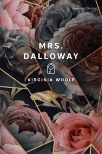 Mrs. Dalloway Av Virginia Woolf