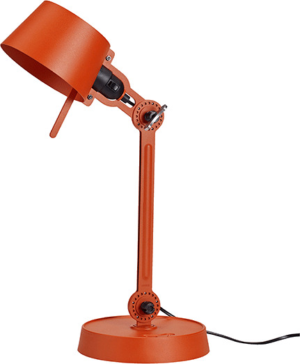 Tonone Bolt Bordlampe Kort Enarmet Slående Oransje