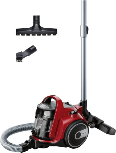 Bosch GS 05 Kanister Støvsuger uten Pose Rød/Svart Bosch GS 05 Kanister Støvsuger uten Pose Rød/Svart