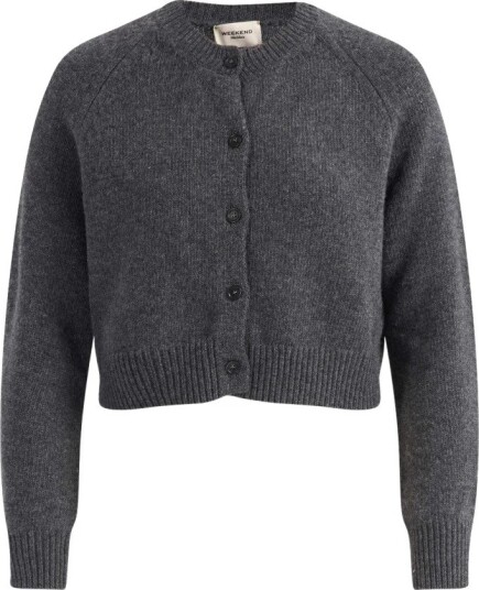 Weekend Max Mara Dame Strikkevarer Grå XS, Weekend Max Mara Dame Strikkevarer Grå XS,