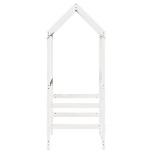 Tak for barneseng hvit 118x70x176,5 cm heltre furu Tak for barneseng hvit 118x70x176,5 cm heltre furu