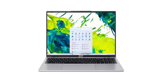 Acer Aspire Lite AL16-54P-523X Intel® Core™ i5 i5-1334U Laptop 40,6 cm (16) WUXGA 16 GB DDR5-SDRAM 512 GB SSD Wi-Fi 6 (802.11ax) Windows 11 Home Sølv