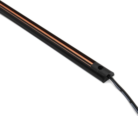PicoTrack 50 cm skinne 24V Magnetisk svart til glassmonter / vindusbelysning Farge : Svart PicoTrack 50 cm skinne 24V Magnetisk svart til glassmonter / vindusbelysning Farge : Svart