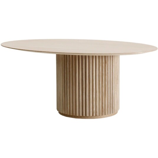 Asplund Palais Ovale Coffee Table White stained Ash