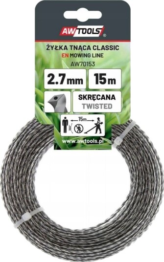 Awtools Awtools Classic Cutting Line 3,0X15m/Tvist