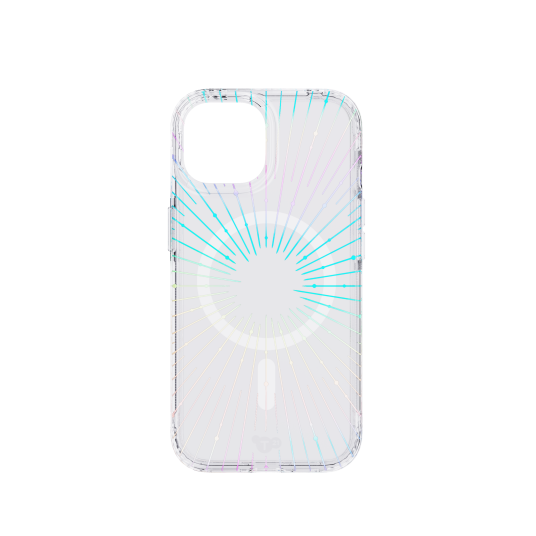 Tech21 Evo Clear Sparkle MagSafe Deksel til iPhone 15 Tech21 Evo Clear Sparkle MagSafe Deksel til iPhone 15