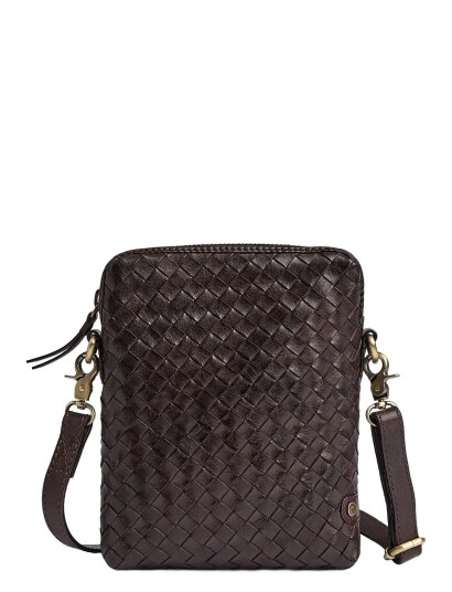 DEPECHE Sofya Mobile Bag Brown ONE SIZE