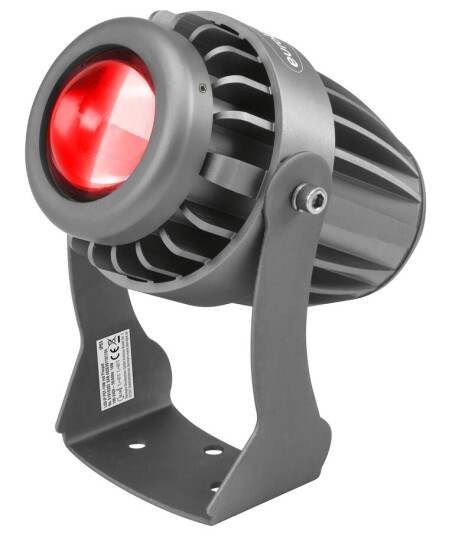 EuroLite Led Ip Pst-10w Rød Pinspot EuroLite Led Ip Pst-10w Rød Pinspot