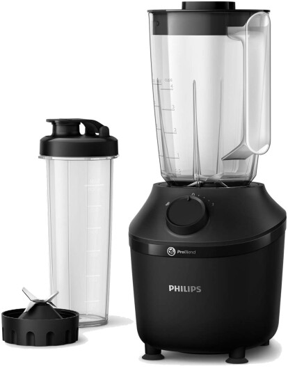 Philips 3000 Series Blender 450W med 1.9L Kanne svart HR2041/41 Philips 3000 Series Blender 450W med 1.9L Kanne svart HR2041/41