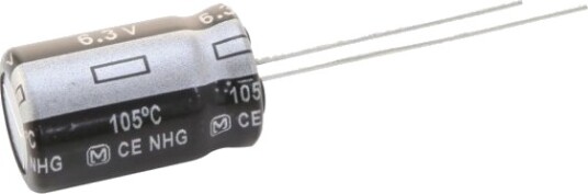 Panasonic Electrolytic Capacitor 3900 Μf 25 V ?± 20% Radial Leaded 10000 Hours  105 °C Polar
