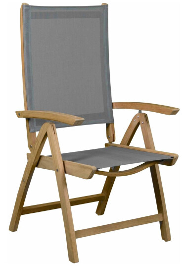 Selected Exclusive TGI Grand posisjonsstol Teak/sølv Selected Exclusive TGI Grand posisjonsstol Teak/sølv