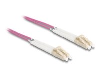 DeLOCK 88086\, 0,5 m, OM4, LC, LC DeLOCK 88086\, 0,5 m, OM4, LC, LC