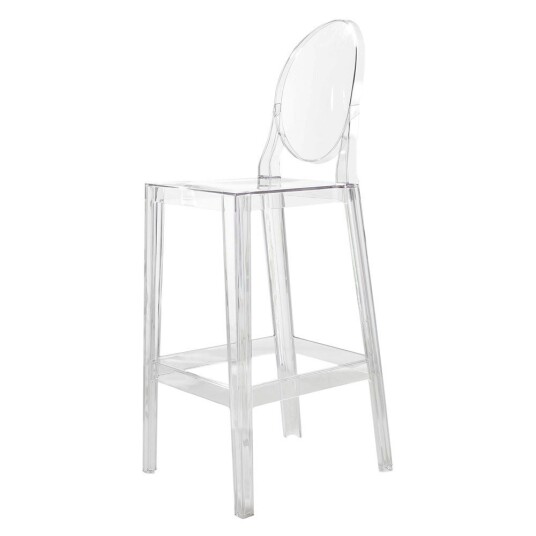 Kartell One More Barstol Small Krystall Kartell One More Barstol Small Krystall