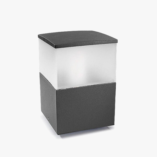Nordesign Cubik pullert/portstolpe stor - Mørk grå