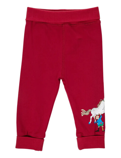 Pippi Langstrømpe Superstark Byxa Red 68 Pippi Langstrømpe Superstark Byxa Red 68