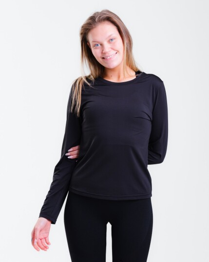 LEVITY Essential Long Sleeve Black - M