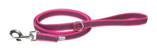 Julius-K9 C & G Super-Grip Leash Pink Gray 20Mm 1.8M