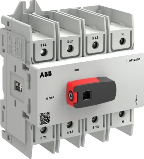 Abb Lastbryter 4-polet 125A, OT125G3-4BSN2 Abb Lastbryter 4-polet 125A, OT125G3-4BSN2