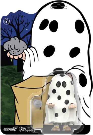 Peanuts ReAction Figures Charlie Brown Ghost Sheet