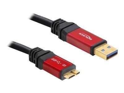 Delock Premium - USB-kabel - USB-type A til Micro-USB Type B - 5 m