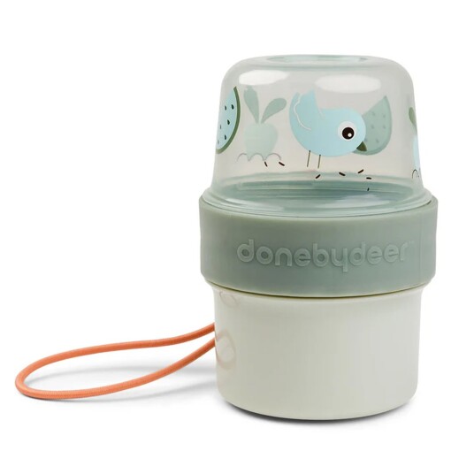 Done by Deer ™ Food Container To Go 2-veis S Birdee, Grønn