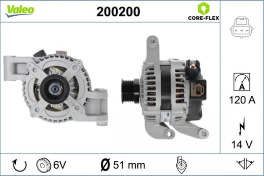 VALEO 200200 Dynamo VALEO 200200 Dynamo