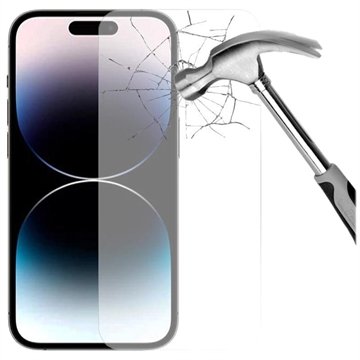 iPhone 14 Pro Max Beskyttelsesglass Gjennomsiktig