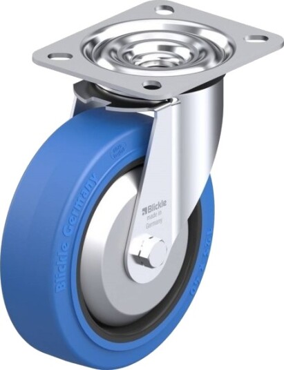 Blickle 749598 Le-Poev 125Ka-Sb-Fa Hjul - Hjuldiameter 125 Mm - Bæreevne (Maks.) 150 Kg - 1 Stk