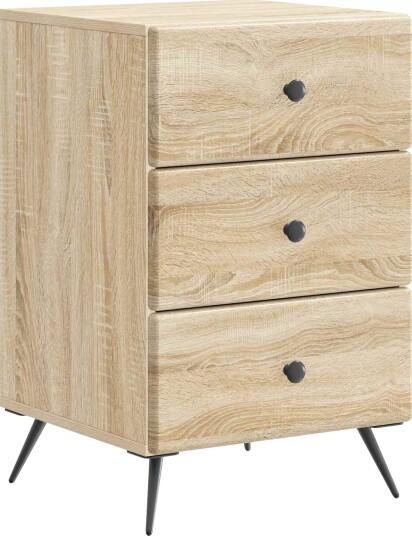  Nattbordskap Sonoma eik 43 x 41 x 66,5 cm Konstruert tre
