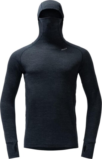 Devold Expedition Merino Silk Hoodie Man Ink L