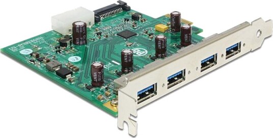 Delock PCIe USB A 4 Port 89323