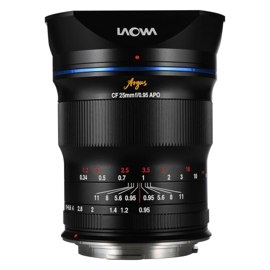 Laowa Argus 25mm f/0.95 CF APO For Canon RF Laowa Argus 25mm f/0.95 CF APO For Canon RF