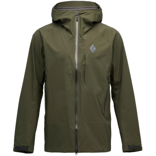 Black Diamond M"s Highline Stretch Shell Dark Moss Dark Moss L Black Diamond M"s Highline Stretch Shell Dark Moss Dark Moss L