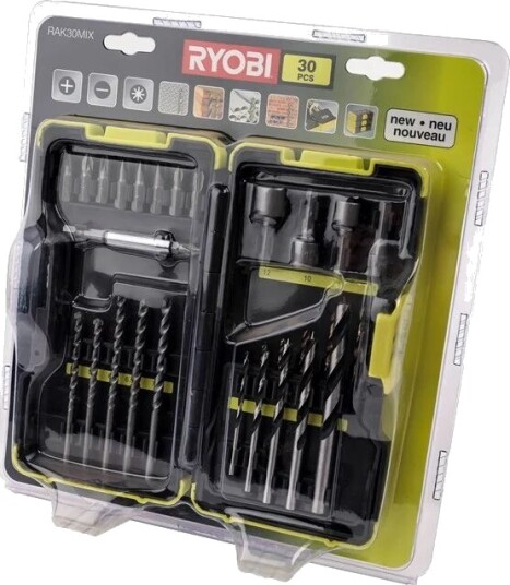 Ryobi RAK30MIX screwdriver and drill bit set Ryobi RAK30MIX screwdriver and drill bit set