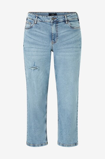 Zizzi Jeans jOlivia Cropped Vera Blå