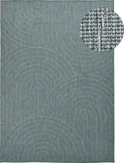 Innendørs/Utendørs tepper   utomhusmatta   Hayden grønn Størrelse: 200 x 290 cm