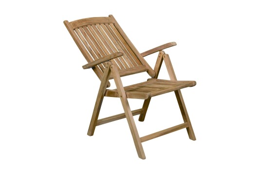 Cinas Madrid posisjonsstol Teak