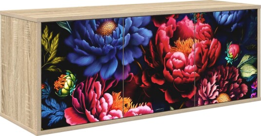 vidaXL Vegghengt TV skap KIEL 102 x 33 x 40 cm Sonoma eik