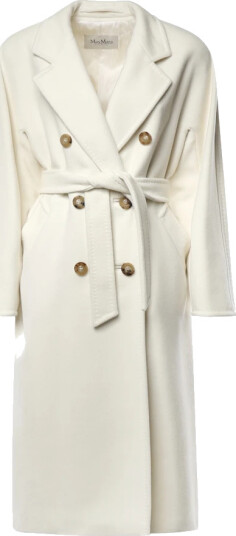 Max Mara Dame Frakker Hvit S, Max Mara Dame Frakker Hvit S,
