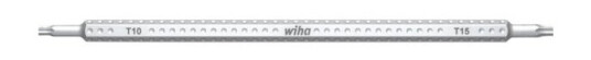Wiha 284, 1 Stykker, Torx, T6,T8, T6, T8, Stål, 15 Cm