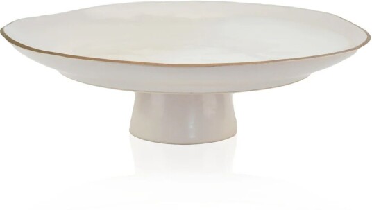 Heirol x Nosse Edge kakefat Ø32 cm Hvit