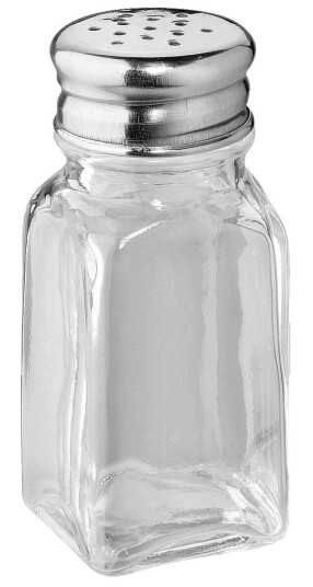 VEGA Bøsse Agge 9.5 cm (H) Sølvfarge/Transparent
