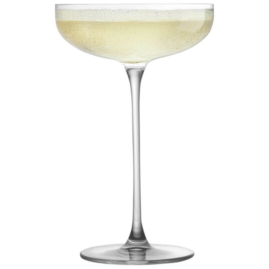 NUDE Coupe glass Savage; 22 cl 11x17.4 cm ØxH; Transparent; 6 Stykk / Forpakning