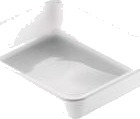 Bakke 1 Rum 1200 Ml 225X175x43 Mm Cpet Hvid,300 Stk/Krt