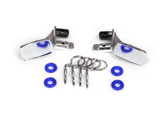Traxxas 8133 Side Mirrors Chrome Left+Right