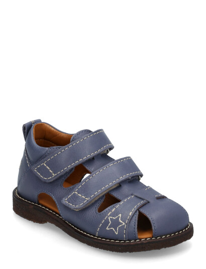 ANGULUS Sandals - Flat  - Closed Toe - Blue - 32